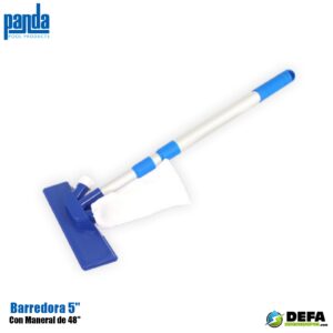 Barredora flexible para piscina Panda PA-ASPIREC-PL5 5" con maneral de 48"