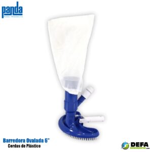 Barredora flexible para piscina Panda PA-ASPIOV-PL6C ovalada 6"cerdas de plastico