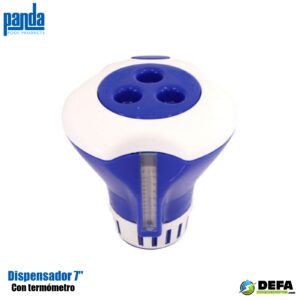 Clorador flotante para piscinas Panda PA-DISPCL-FLOT7-TE 7" con term?metro