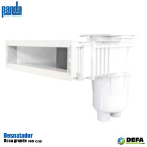 Desnatador de tapa cuadrada con canastilla para piscina Panda PA-DESN-PBC2-L60 60 cm ancho