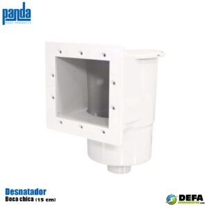 Desnatador de tapa cuadrada con canastilla para piscina Panda PA-DESN-PBF1.5-S15 15 cm ancho