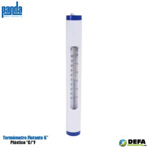Termometro flotante Panda PA-TERFLOT-PL6 plastico 6" largo ?C/?F