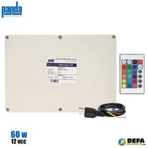 Transformador para lampara LED Panda TRAFO-60-12D 12 vcc 24w