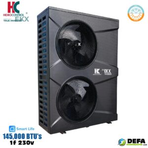 Bomba de calor inteligente Hidrocontrol  EK145X-M2-INVERTER 145,000 BTU 1f 230v