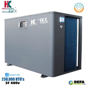 Bomba de calor inteligente Hidrocontrol  EK238X-T2-INVERTER 238,000 BTU 3f 460v