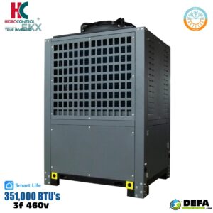 Bomba de calor inteligente Hidrocontrol  EK351X-T2-INVERTER 351,000 BTU 3f 460v