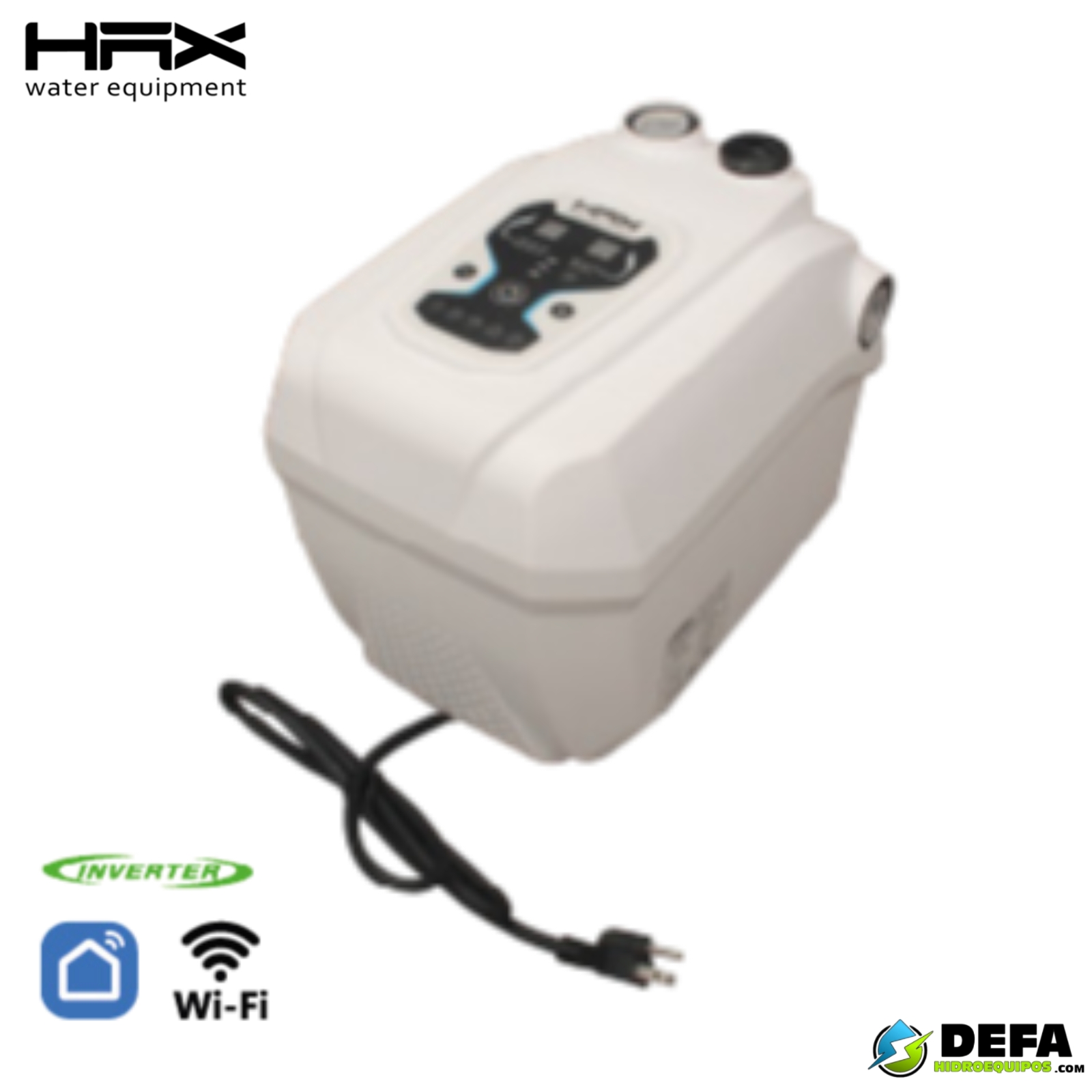 Bomba presurizadora inverter Hax 2HIC-800 1 hp 110v 60hz - Imagen 2