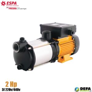 Bomba multietapas horizontal Espa PRISMA35N-3/3224 2 hp 3f 220v/440v