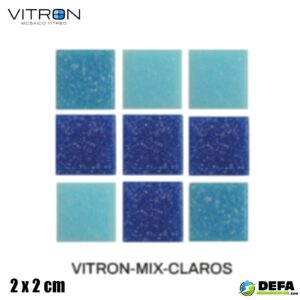 Mosaico para piscina Vitron VITRON-MIX-CLAROS serie venecia mezcla claros
