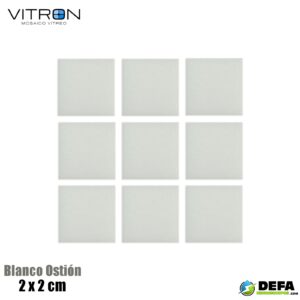 Mosaico para piscina Vitron VITRON-A01 blanco ostion