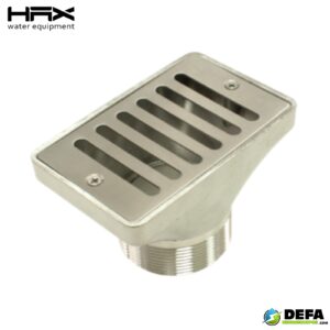 Rejilla para rebosadero Hax SP0029S acero inoxidable