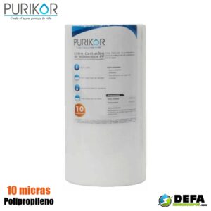 Filtro Cartucho de Polipropileno Termofusionado Purikor PKCPP4.5X10X10