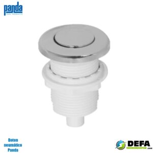 PANDA BOTON NEUMATICO PLAS.BLAN-CROM