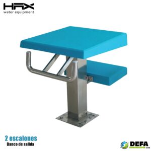 Banco de salida de dos escalones VTP-305