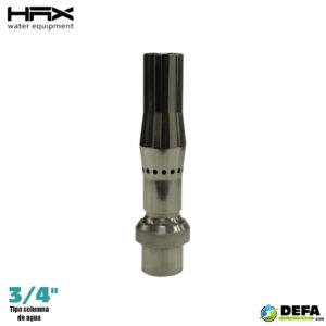 Boquilla para fuente Hax NOZZLE-02B tipo columna de agua 3/4"