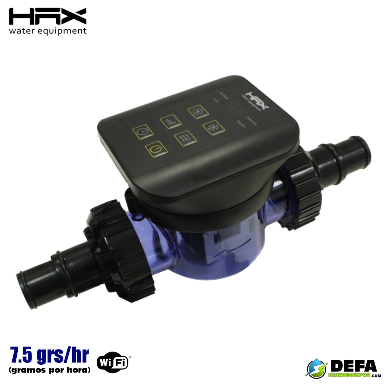 Generador de cloro inteligente Hax LC075B 7.5 grs/hr con Wifi