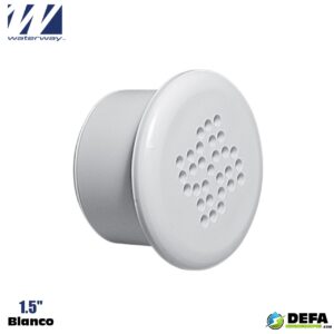 Salero inyector de aire para concreto 672-2000 1.5" blanco