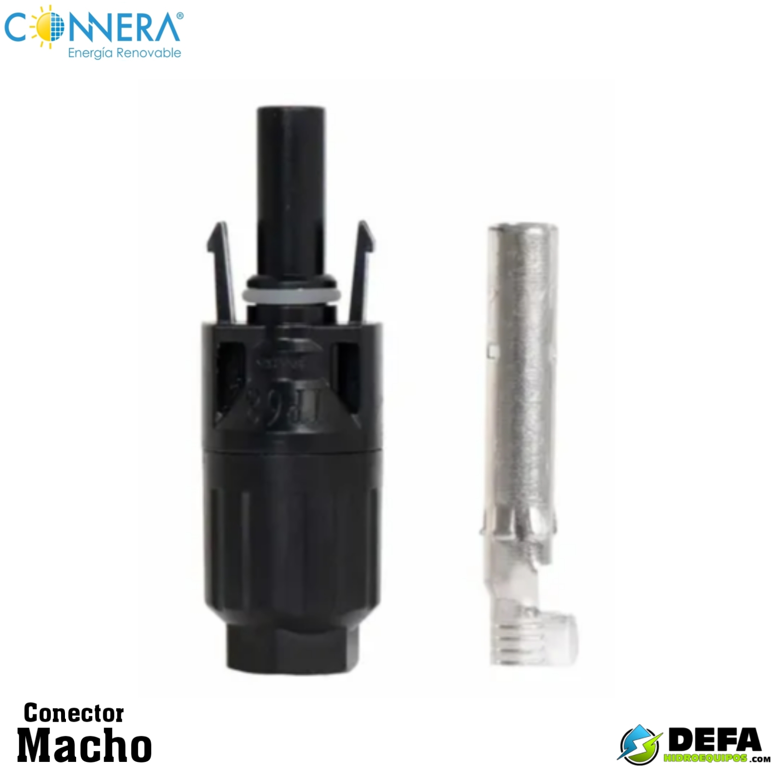 Conector macho Connera CONEC-MC4-MACHO