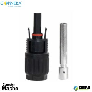 Conector macho uso rudo Connera CTR-MC4-H-8AWG