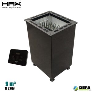 Calentador para sauna Hax GH8F-9 9KW 1 x 220V 9m3