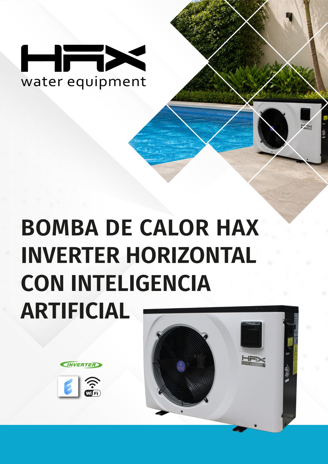 Bomba de calor HAX Inverter F100SPR4INVM-PE 36,000 BTU 1f 230v con IA - Imagen 2