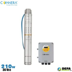 Bomba sumergible tipo bala solar Connera KOLOS2-75-21-H 210w