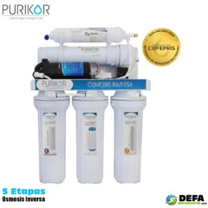Sistemas de osmosis inversa POU Purikor PKRO100-5P 100 gpd 5 etapas