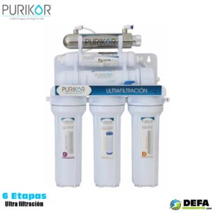 Sistema de Ultrafiltracion POU Purikor PKUF-6UV 6 etapas