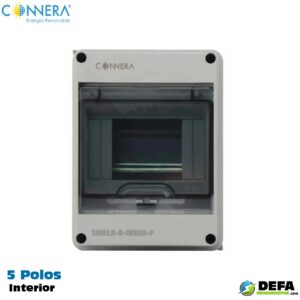 Gabinete de instalacion Connera SHIELD-G-INBOX-P 5 polos interior