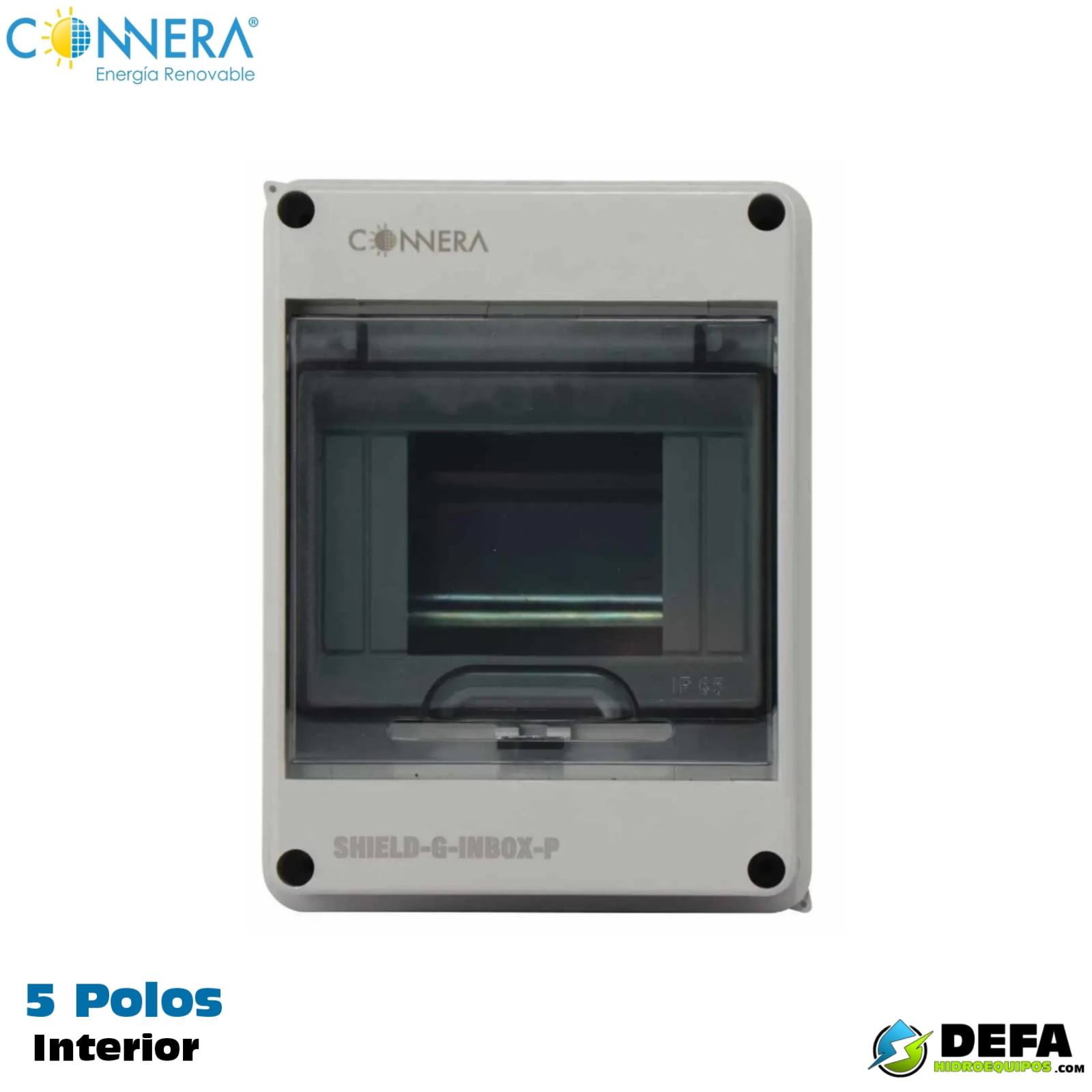 Gabinete de instalacion Connera SHIELD-G-INBOX-P 5 polos interior