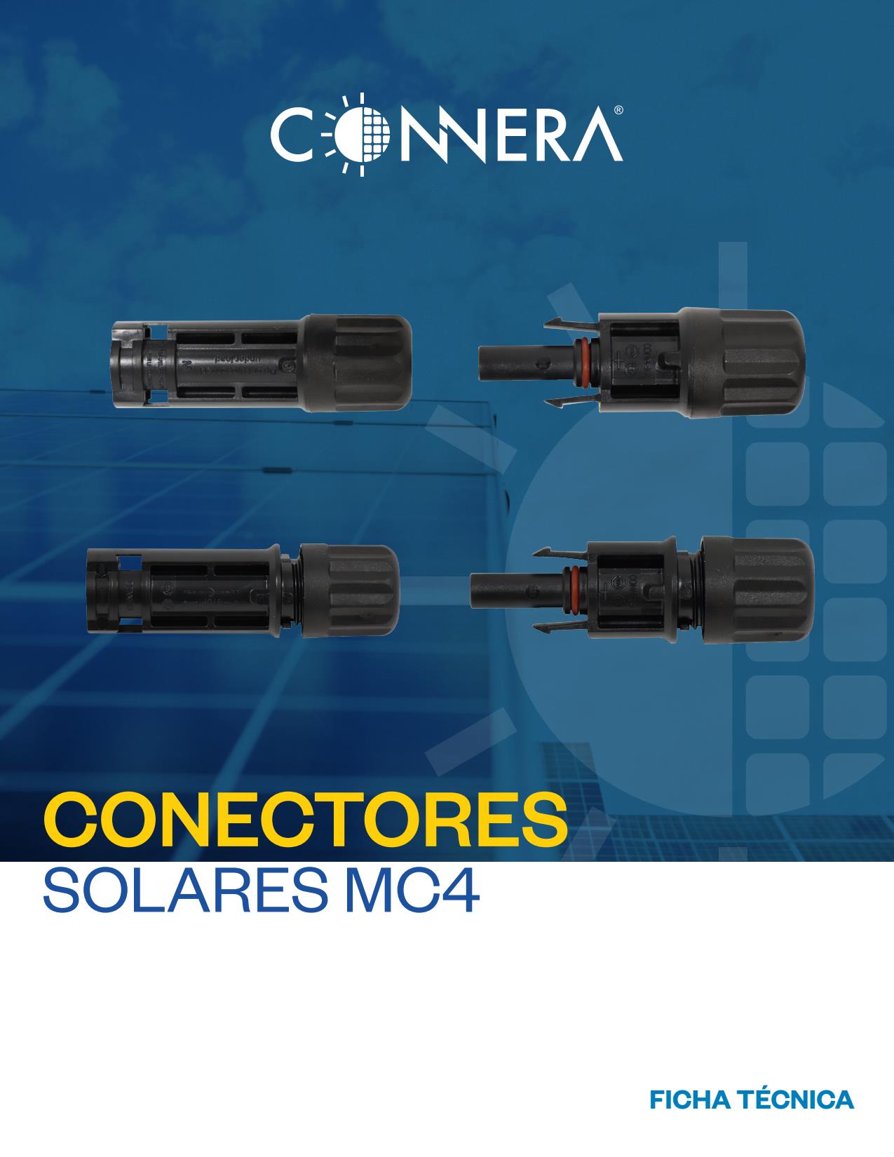 Conector macho Connera CONEC-MC4-MACHO - Imagen 2
